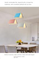 Lámpara Colgante Creativa De Libro Moderno Para Comedor Cocina IslaSuspension Lámpara De Techo Artística Metálica Blanco Negro Rosa Azul Adecuada Para Sala De Estar Estudio Dormitorio Hotel - details 3