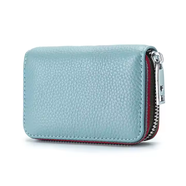 PORCHEDDU RFID Protección con muchos compartimientos Cartera con Cremallera - 1
