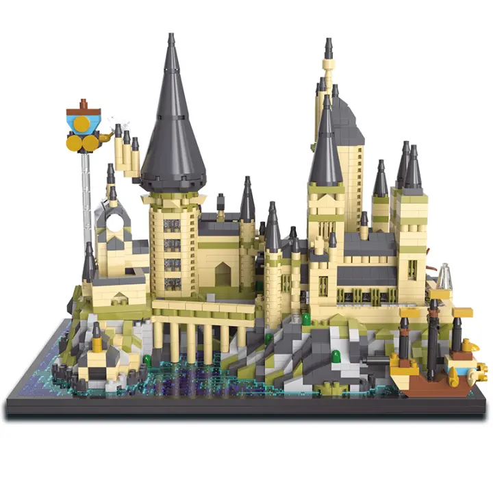 Set De Bloques De Construcción 3D Magic World Escena Medieval Castillo Juguete De Rompecabezas Para Adultos Y Niños Regalo De Cumpleaños - 1