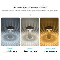 Lámpara De Mesa LED En Forma De Hongo Recargable Con Luz Nocturna Portátil Carga USB Toque Lámpara De Mesa Para Dormitorio Decoración De Sala De Estar - details 8