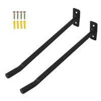 2Pcs Soporte De Bola De Ejercicio En Metal Para Gimnasio Garage Estudio Almacenamiento Para Bola De Yoga/Balanza De Estabilidad/Basketball - details 4