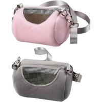 BIT Bolso de hombro y bolso portátil suave, equipaje de transporte para hámster, reptil, Chinchilla, jerbo, conejillo de indias, pájaros, mascotas pequeñas, 2 uds. - details 0