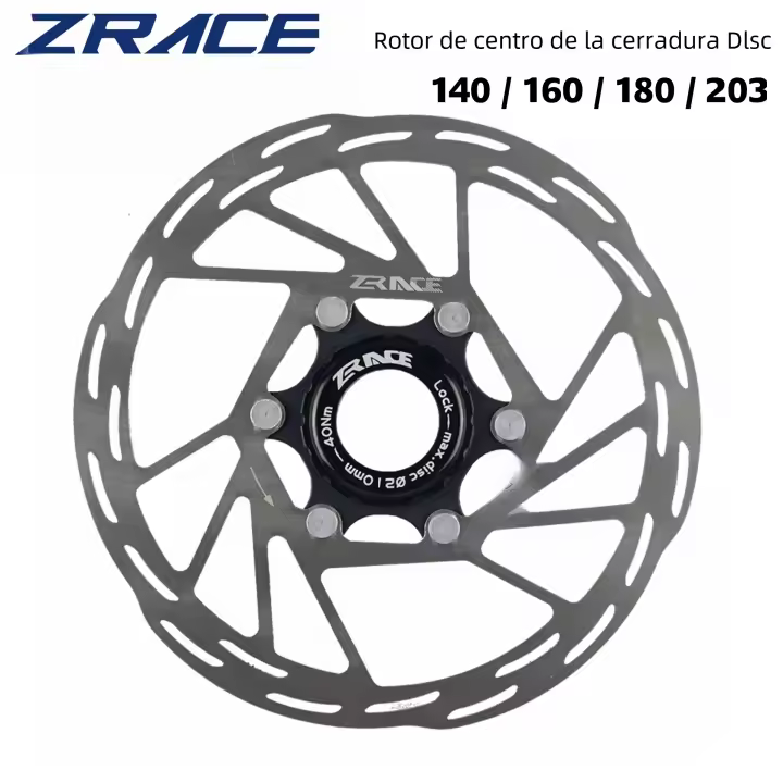 Rotor De Freno Disc ZRACE Para Bicicleta MTB / Carretera Fuerte Disipación De Calor Flotante Tamaños 140mm 160mm 180mm Material De Aluminio Ligero - 1