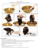 Pelucas Sintéticas Negras Con Franja Bob Larga Media Natural Para Mujer Peluca De Cosplay Resistente Al Calor Uso Diario - details 17