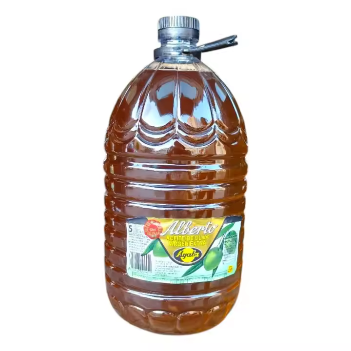 Aceite de Oliva Virgen Extra SUPERIOR NUEVA COSECHA SIN FILTRAR 5L MEJOR CALIDAD - Prensado en Frío, Calidad Gourmet ALBERTO AYALA UTRERA,ANDALUCIA PRODUCTO DE PRIMERA CALIDAD,SABOR Y SATISFECHO 100% GARANTIZADO PRUEBALO!!! LEER DESCRIPCION - 1
