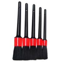 Set De 5 Pinceles De Detalle Para Coche Limpieza De Automóvil Pinceles Para Tablero Y Ruedas Material ABS Longitud 24cm - details 5