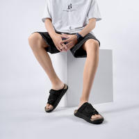 Zapatillas De Verano Ajustables Para Hombre Antideslizantes Cómodas Tallas 39-45 Color Negro Caqui Verde Uso Exterior - details 15