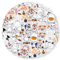 46pcs Pegatinas Creativas De Dibujos Animados Lindos Y Extraños Con Patrones Rich Para DIY Skateboard Casco Tazas Álbumes De Recortes Decoración - details 1