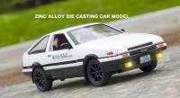 Coche De Deportes De Aleación Toyota AE86 1/24 Con Sonido Y Luz Modelo De Coche De Simulación Juguete De Carreras Super Rápidas Colección De Regalos Para Adolescentes Y Adultos - details 5