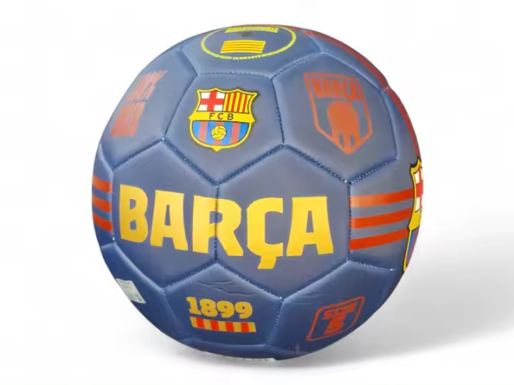 Balón Fútbol Club Barcelona azul grande talla 5 - 1