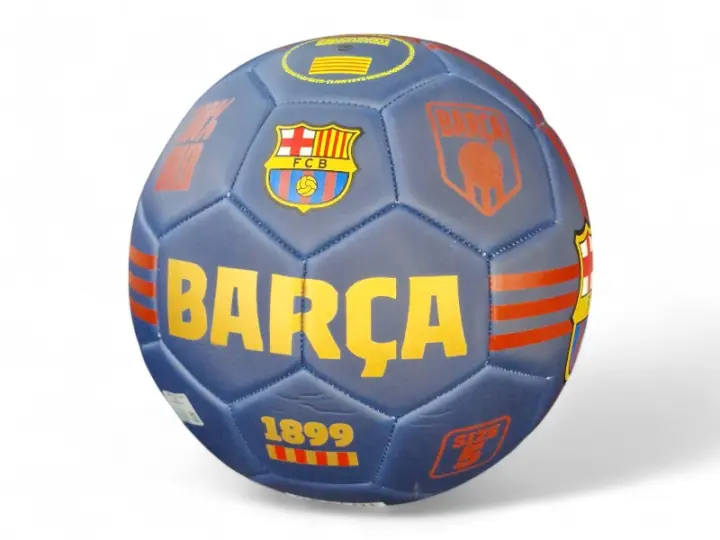 Balón Fútbol Club Barcelona azul grande talla 5 - 1