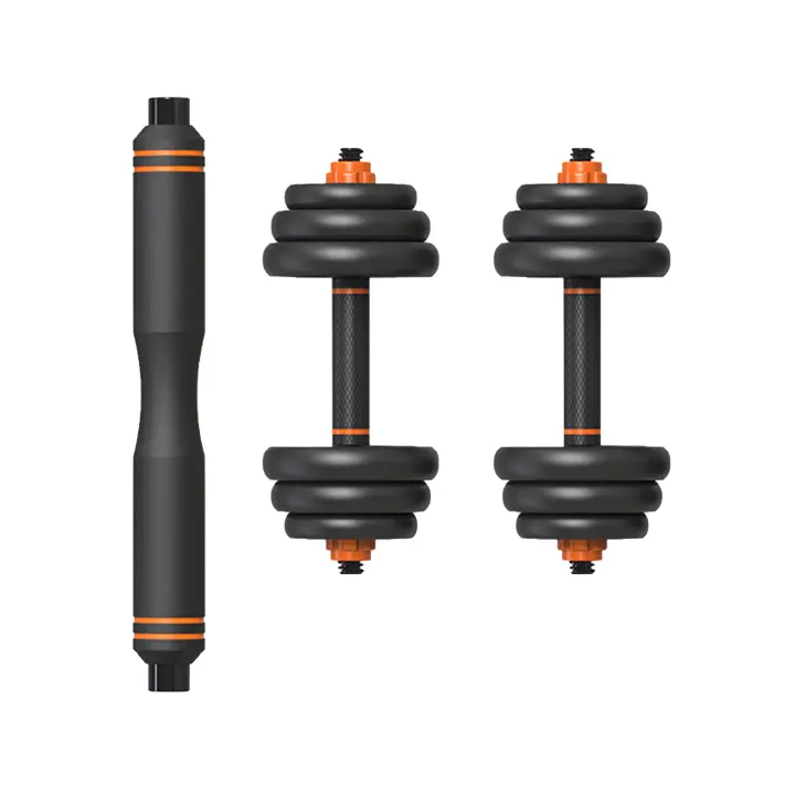 Kit de pesas 25 kg Xiaomi Fed: mancuernas (pesos + barras) + barra - 1