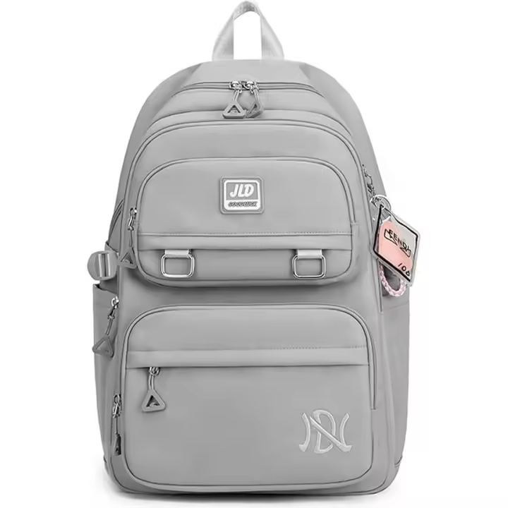 Mochila para mujer, para hombre, impermeable, para escuela, primaria, secundaria, universidad, informal, grande, multibolsillos, 30 l - 1