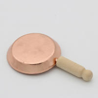 Miniatura De Sartén De Bronce Para Muñecas De 1:12 Con Kit De Cocina Incluido Para Decoración De Casas De Muñecas - details 11