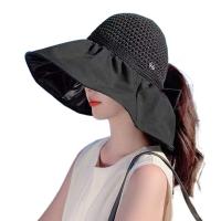 Sombrero De Paja Panamá Para Mujer Verano Protección UV Plegable Amplio Sombrilla De Playa Casual Ajustable Tamaño Free - details 5