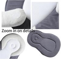 Asiento de cama en el suelo Funda suave y cómoda hecha de espuma viscoelástica, Comodidad portátil mejorada Soporte ergonómico ajustable - details 2