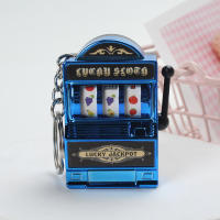 Llavero De Máquina Tragamonedas De Frutas Encanto Sorteo Mini Colgante Para Bag Charm Regalos De Novedad Para Niños Y Adultos - details 3
