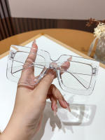 Gafas De Lectura Para Mujer Geométricas Retro Transparentes 1Pc Ideal Para Ocio Al Aire Libre Y Vida Diaria Regalos Decorativos - details 4