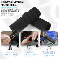 Manillar De Motocicleta Universal Antideslizante Con Cubierta De Esponja 7/8" 22mm Para Motocross Off-road Y Bicicleta Eléctrica Cómodo Y Duradero - details 6