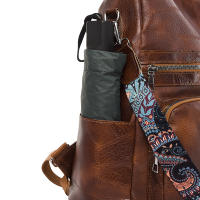 Mochila 3 en 1 para mujer, bolso de hombro femenino, Vintage, de cuero suave, Mochila de viaje de lujo para niña - details 18