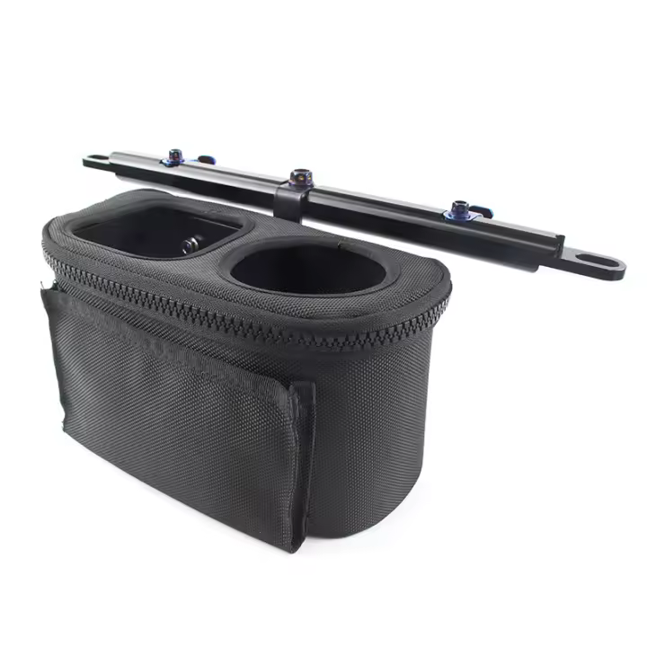 Soporte De Botella Y Portacopas Para Manillar De Motocicleta Bolsa De Almacenamiento Para Yamaha NMAX XMAX TMAX 300 250 155 - 1