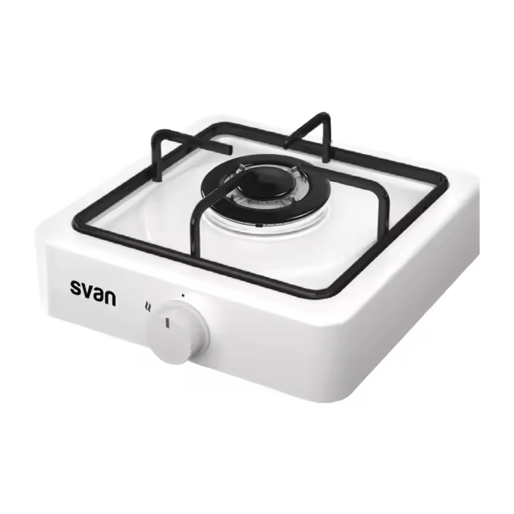 Svan Hornillo Portátil SVAN SVHS01W para Cocina de Gas en Encimera Blanca - 1