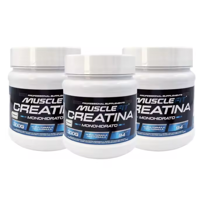 ¡Pack Ahorro! 3 x Creatina CREAPURE 300g + (regalo) - MuscleFit│MUSCLECULT│Mas músculos - 1