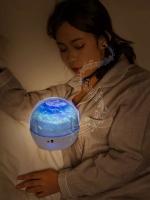 Proyector De Estrellas LED Regulable Lámpara De Noche Rotativa 360° Para Decoración De Habitación De Niños Proyección De Cielo Y Planetas - details 1