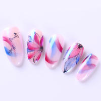 Set De Pinceles Para Arte De Uñas Profesional 8/12 Piezas Para Pintar Flores Herramienta De Arte De Uñas DIY Para Uso En Hogar Y Salón - details 8