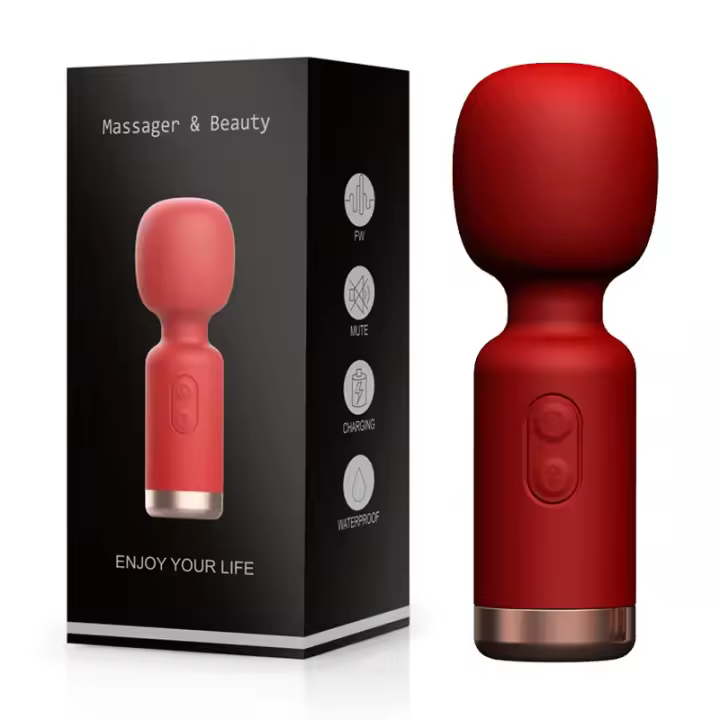 Mini Vibrador AV Estimulador G-Spot Vagina Anal Clítoris Dildo Juguete Sexual Para Mujeres Masturbación Tienda Adulta Silicone - 1
