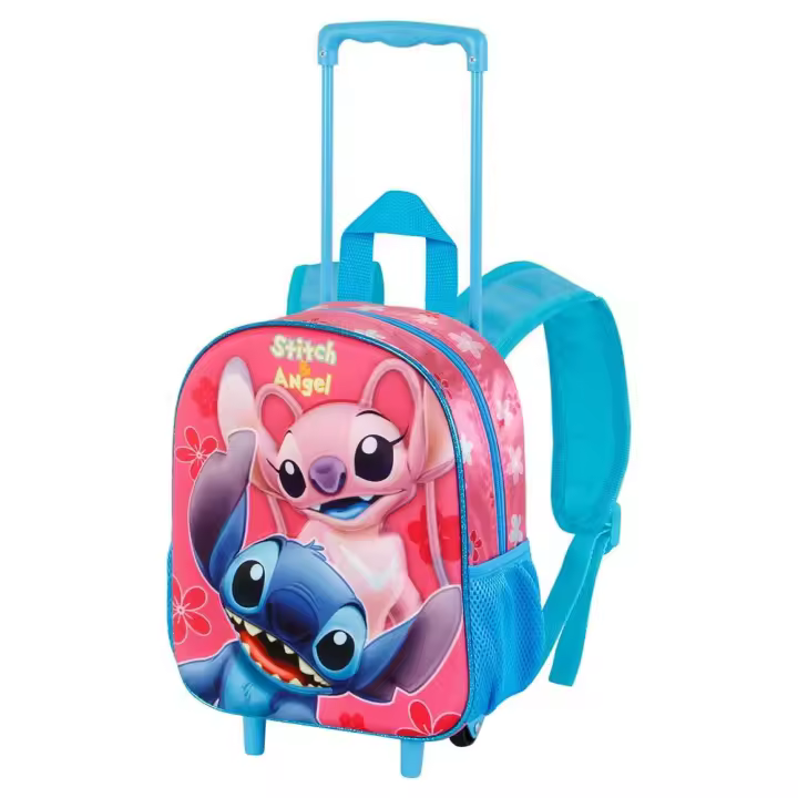 Mochila Trolley 3D Karactermania Stitch Disney | Oficial | 31x26x11cm - 1