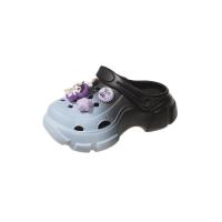 Sandalias De Verano Para Niñas Sanrio Kuromi Corte Transpirables Cómodas Y Moda Suaves Para Exterior Playa Casual Tallas Trueñas - details 6