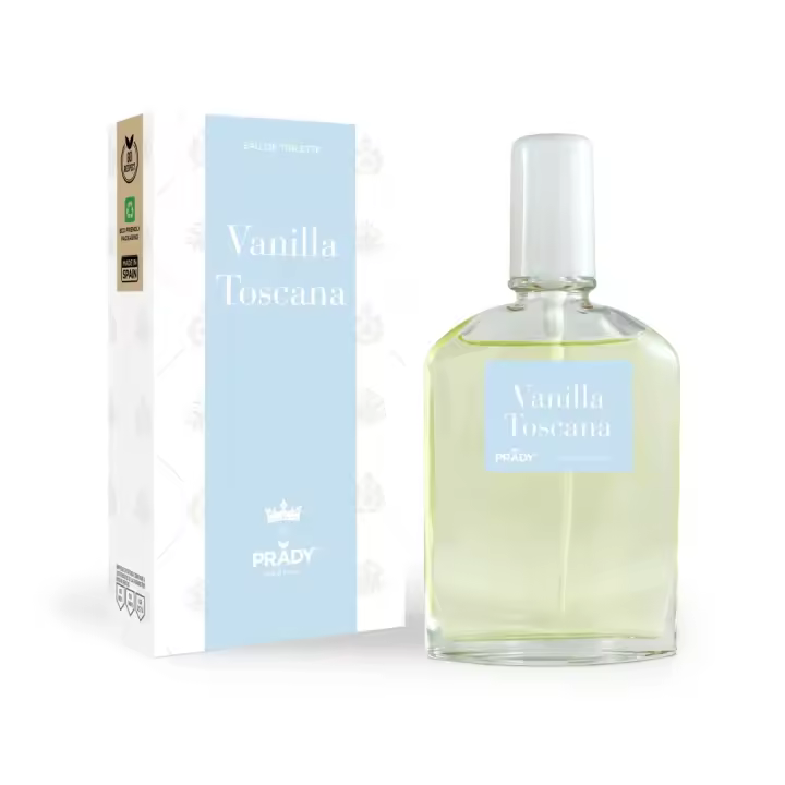 Colonia Vanilla Toscana de Prady.  Fragancia de chocolate blanco - 1
