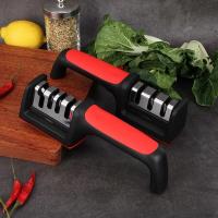 Piedra De Afilar Multifuncional Para Cuchillos De Cocina Y Tijeras Especializada En Afilado Rápido Acero Inoxidable Ecológico - details 1