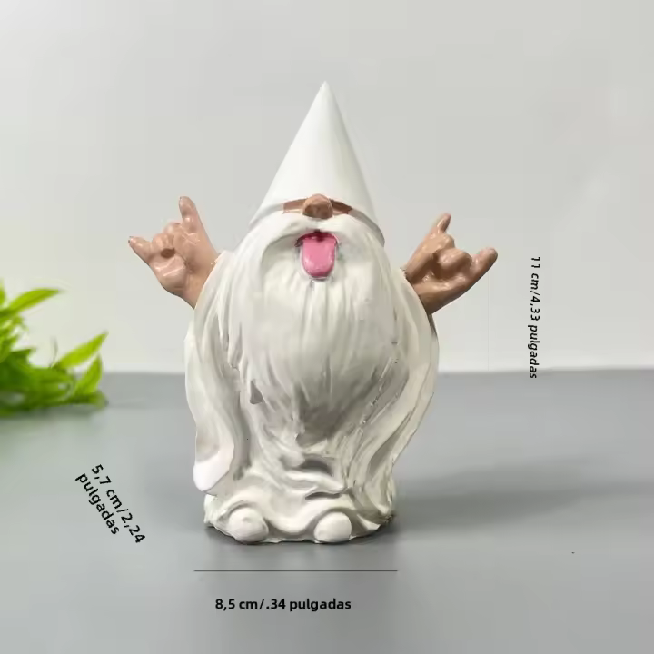 Estatua De Hada Creativa De Resina Divertida Adorno Para El Hogar Y La Oficina Decoración De Escritorio Pastoral Sin Químicos - 1