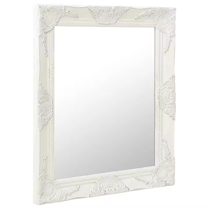 Espejo de maquillaje Barroco Blanco 50x60 cm - 1