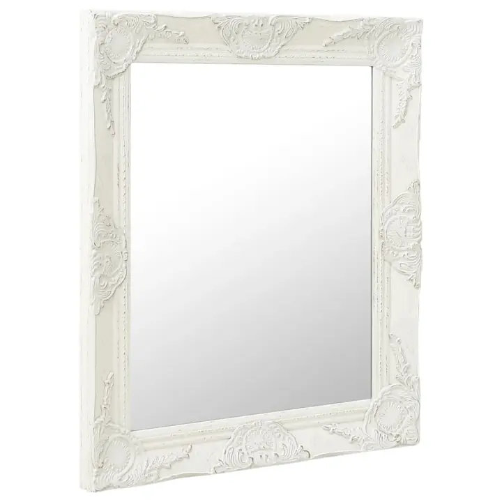 Espejo de maquillaje Barroco Blanco 50x60 cm - 1