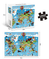 Rompecabezas De 1000 Piezas Con Illusion De Gato Persa Mariposa Y Árbol De La Vida Regalo Festivo Decoración Del Hogar Juego De Tablero Para Adolescentes Y Adultos Unisex - details 3