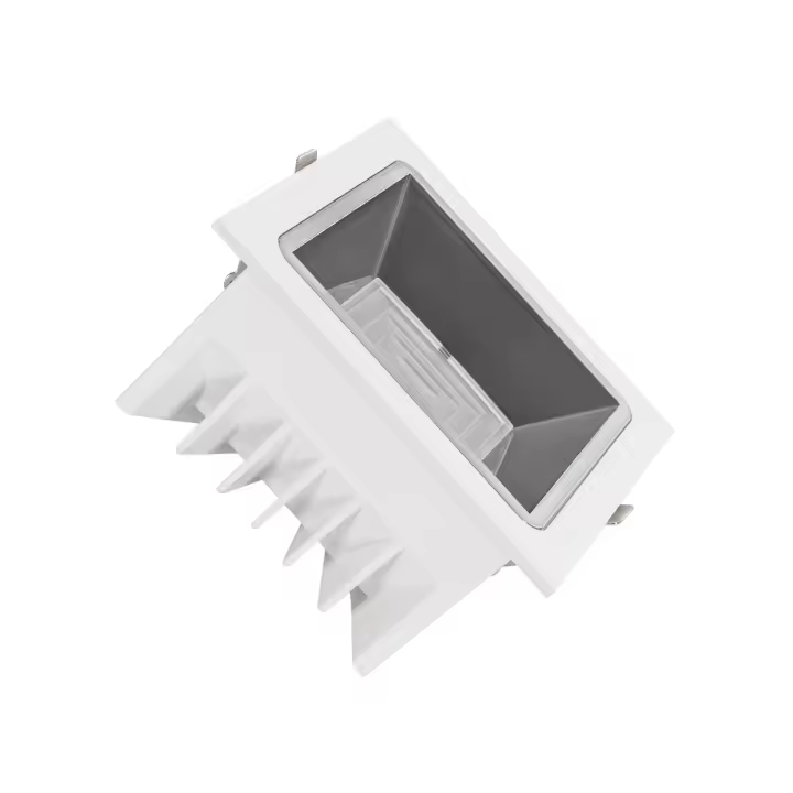 Ledkia Downlight LED 20W Cuadrado Premium CRI90 LIFUD Corte 125x125 mm 2700K Blanco Cálido - 1