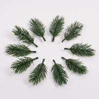 10Pcs Guirnalda De Pino Artificial Para Navidad Decoración De Casa Y Fiesta Arbolado Simulación De Plantas Para Año Nuevo - details 12