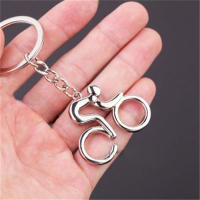 Llavero De Bicicleta Para Amantes Del Ciclismo Y Motociclistas Creativo Y Deportivo Metal Figura De Ruta Soporte Para Llaves Souvenir - details 14