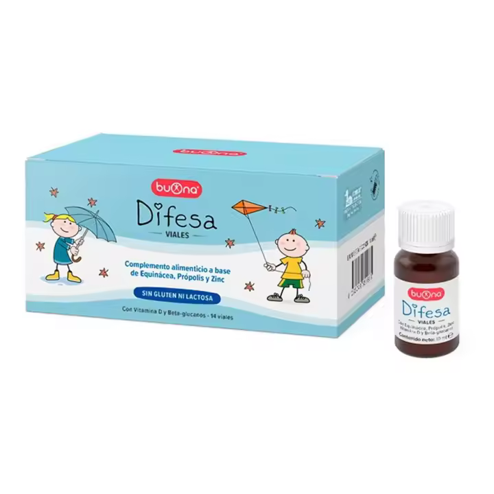 Buona Difesa 14 Viales Complemento Alimenticio Extractos Naturales - 1