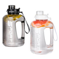 Botella Deportiva Grande 2500/1700ML Con Tapa De Pajita Para Gimnasio Y Camping Botella De Agua Para Viajes Libre De BPA - details 6
