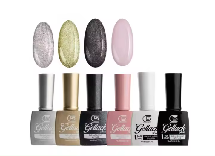 Pack Esmalte semipermanente «Party Glitter»  C5 COSMETICS - 1