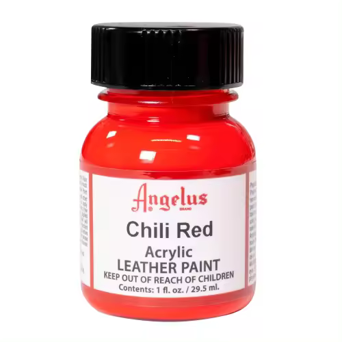Angelus PINTURA CUERO Y POLIPIEL ANGELUS CHILI RED 29,5 ML - 1