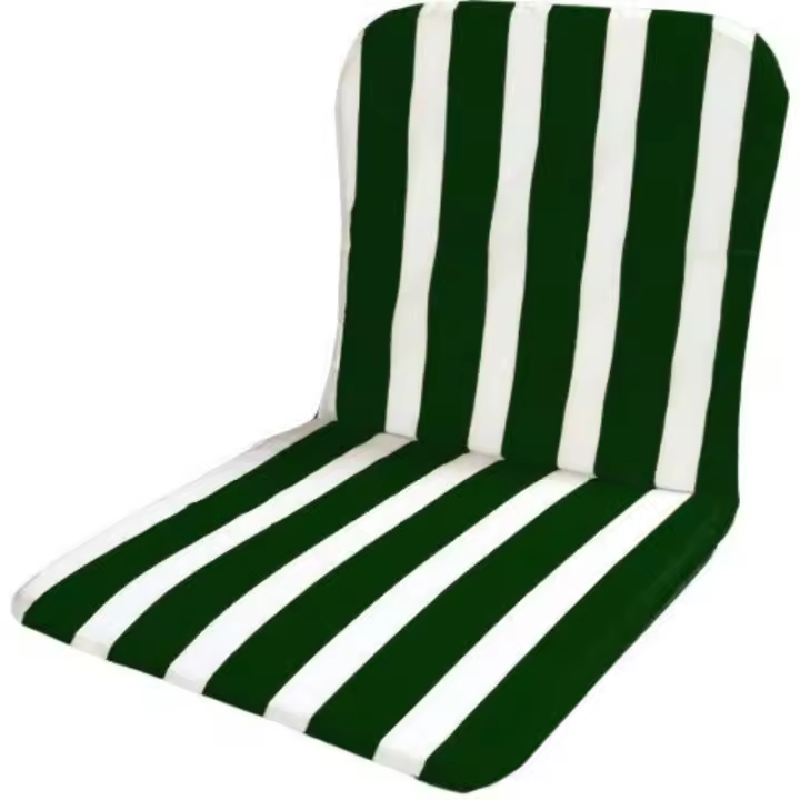 Playa cojin monobloc bajo (4 und)verde-blanco 75x42x1.5cm 10002 - 1