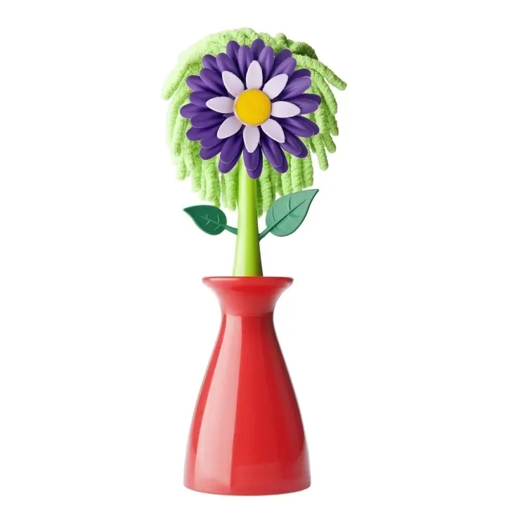 VIGAR Plumero Microfibra Pantallas Flower Shop C/jarron (x6) - 1