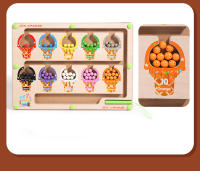 Juego Educativo Montessori De Colores Magnéticos Con Tablero De Laberinto Y Bola Mueble Bebés Para Niños Juguete Sensorial De Madera Para Edad 3-12 Años - details 5