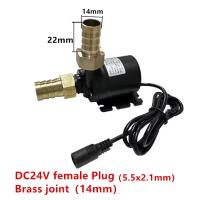 Bomba De Agua Sujeta Al Submersible 12v Alta Presión Ultra Silenciosa Solar DC 24V Elevación 5M 800L/H Motor Sin Escobillas Con Conector Rápido - details 5
