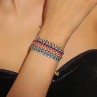 Juego De 12 Pulseras De Lona Hechas a Mano Estilo Vintage Con Moños Para Mujer Accesorios Diarios Adecuado Para Banquete - details 0